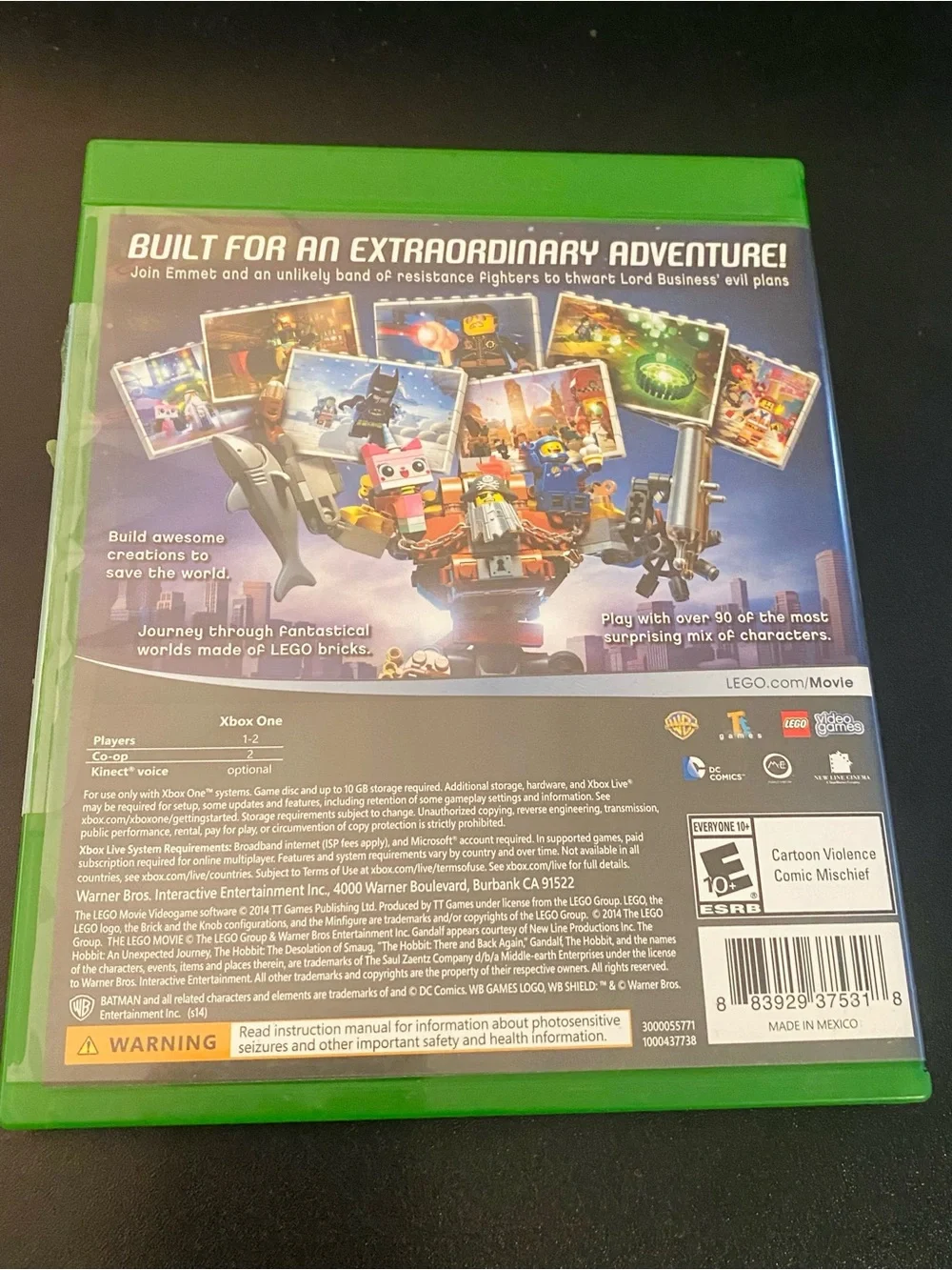 LEGO The LEGO Movie Videogame Xbox One